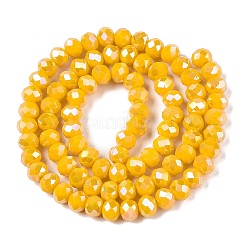 Electroplate Glass Beads Strands&nbsp;EGLA-A044-P6mm-B29