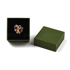 Cardboard Paper Jewelry Storage Boxes with Sponge&nbsp;CON-P023-01A-01