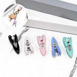 6Pcs 2 Colors Mini Stainless Steel Scissors&nbsp;AJEW-SP0006-27