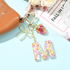 Alloy & Resin Pendant Decorations&nbsp;HJEW-YW00401-03