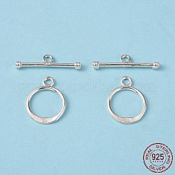 925 Sterling Silver Toggle Clasps&nbsp;STER-A008-37