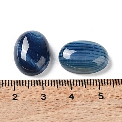 Natural Striped Agate/Banded Agate Cabochons&nbsp;G-H296-01B