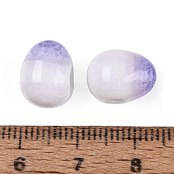 Handmade Porcelain Crackle Beads&nbsp;PORC-Q006-12B