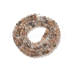 Natural Multi-Moonstone Beads Strands&nbsp;LS-G-B074-B08-02
