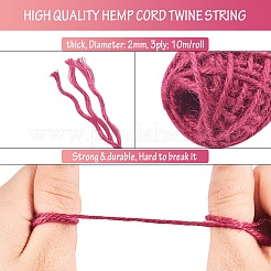 12 Colors Jute Cord&nbsp;OCOR-L039-G