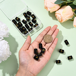 26Pcs Glass Connector Charms&nbsp;PALLOY-YW00117