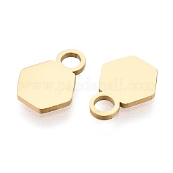 201 Stainless Steel Charms&nbsp;STAS-T070-13G