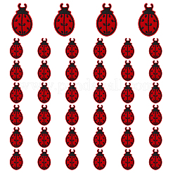40Pcs Computerized Embroidery Polyester Iron on/Sew on Patches&nbsp;DIY-FG0010-36B