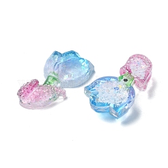 Transparent Epoxy Resin Decoden Cabochons&nbsp;X1-CRES-I030-16C