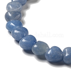 Natural Dyed & Heated Blue Aventurine Beads Strands&nbsp;G-B022-10B