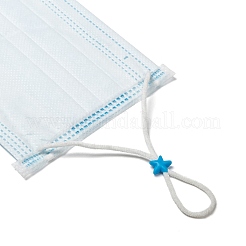 Star PVC Plastic Cord Lock for Mouth Cover&nbsp;LS-KY-D013-01E
