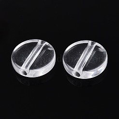 透明なアクリルビーズ  フラットラウンド  透明  16x5mm  穴：2.8mm  約5320個/5000g&nbsp;TACR-S154-09A-26A