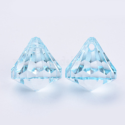 Transparent Acrylic Pendants&nbsp;X-TACR-Q260-C-V38