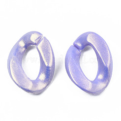 Spray Painted Acrylic Linking Rings&nbsp;MACR-S280-06C-01