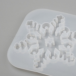 Christmas DIY Snowflake Silicone Pendant Molds&nbsp;LS-DIY-P006-31