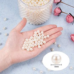 ABS Plastic Imitation Pearl Round Beads&nbsp;PH-MACR-F033-8mm-22