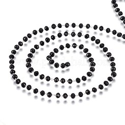 Handmade Glass Beaded Chains&nbsp;GLAA-P043-02