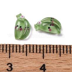 Cartoon Transparent Resin Cabochons&nbsp;CRES-R459-01B