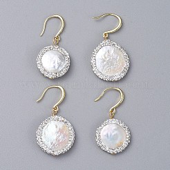 Natural Pearl Dangle Earring Sets&nbsp;EJEW-JE03912