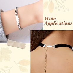 3Pcs 3 Styles Stainless Steel Bayonet Clasps&nbsp;STAS-CJ0003-61
