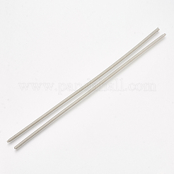 Round Iron French Wire Gimp Wire&nbsp;X-BJEW-T007-03P-NF