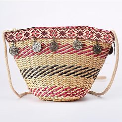 Ethnic Style Polyester Ribbon&nbsp;OCOR-WH0077-37B