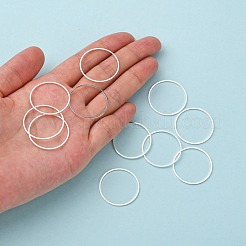 真鍮製フレームコネクター  カドミウムフリー＆鉛フリー  銀  25x0.7~1mm&nbsp;EC18725MM-S