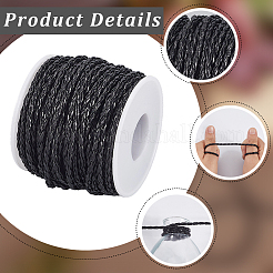 19M Braided Imitation Leather Cords&nbsp;LC-CL0001-02A