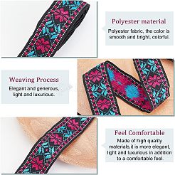 Ethnic Style Polyester Ribbons&nbsp;OCOR-WH0074-29