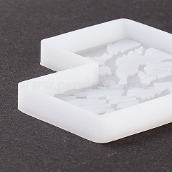 Cross with Lion Pattern Cup Mat Silicone Molds&nbsp;DIY-M039-08