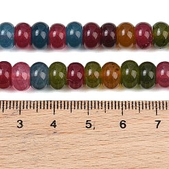 Natural Deyd White Jade Beads Strands&nbsp;GG-CBAD029-B06-5x8mm
