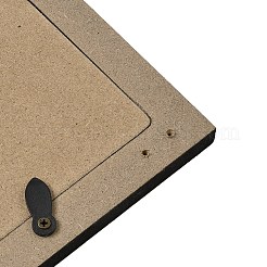 MDF ダブルフォトフレーム  ディスプレイフォトフレーム  単語の長方形  言葉  321x200x15mm&nbsp;AJEW-XCP0003-49