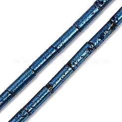 Electroplated Natural Lava Rock Beads Strands&nbsp;G-K388-03A-05