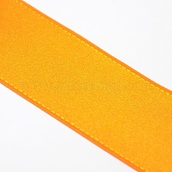 結婚式やイベントデコレーション用に最適なグログランリボン  ダークオレンジ  1-1/2インチ（38mm）  約100ヤード/ロール（91.44メートル/ロール）&nbsp;SRIB-L014-38mm-668