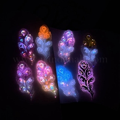 Luminous Opaque Resin Cabochons&nbsp;CRES-L045-16