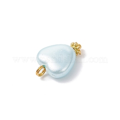Opaque Acrylic Heart Pendants&nbsp;PALLOY-JF04283-02