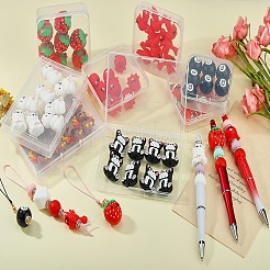 10Pcs Food Grade Eco-Friendly Silicone Beads&nbsp;SIL-SZ0003-17