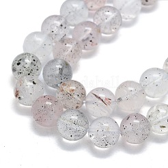 Natural Lepidolite Beads Strands&nbsp;G-G106-P01-01