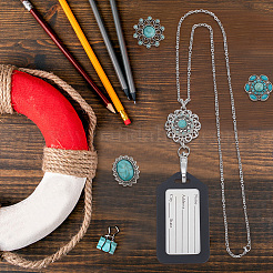 DIY Interchangeable Pendant Necklace Making Kit&nbsp;DIY-DR0001-02