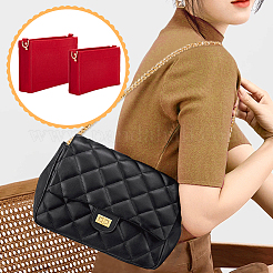 2Pcs 2 Style Wool Felt Bag Organizer Inserts&nbsp;FIND-WR0007-41D