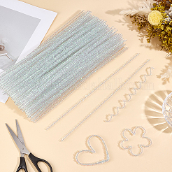 100Pcs DIY Iron & Plush Sticks&nbsp;FIND-CY0002-24B