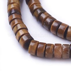 天然石ピクチャージャスパービーズ連売り  コラム  6~6.5x3.5mm  穴：1mm  約118個/連  15インチ&nbsp;G-G783-10B