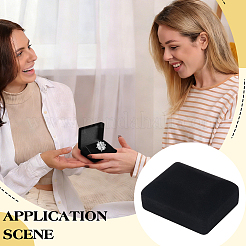 Flocking Jewelry Boxes for Badge&nbsp;CON-WH0112-067B