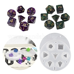 DIY Dice Silicone Molds&nbsp;DIY-YWC0005-03