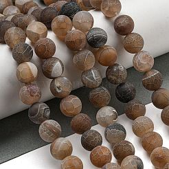 Natural Weathered Agate Beads Strands&nbsp;G-P538-A01-06