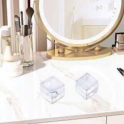 20Pcs Transparent Plastic Ring Viewer Magnifier Boxes&nbsp;CON-CA0001-030