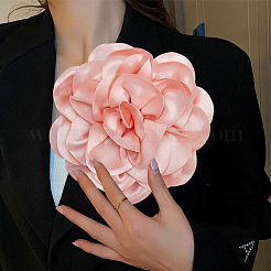 Flower Polyester Brooches&nbsp;JEWB-WH20008-04B