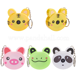 4Pcs 4 Styles ABS & Pvc & Iron Ruler&nbsp;AJEW-SC0003-87