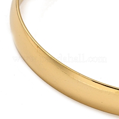 ファッション 201 ステンレススチール バングルセット  ゴールドカラー  2-1/2インチ（6.2cm）  3個/セット&nbsp;BJEW-L664-019G-01-1