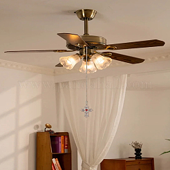 2Pcs Cross Alloy Charms Ceiling Fan Pull Chain Extenders&nbsp;HJEW-LP00080